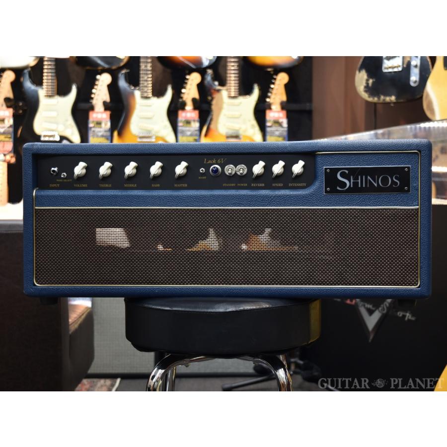 中古 / 2020年製】SHINOS Luck 6v ''Tremolo&Reverb'' Head -Blue