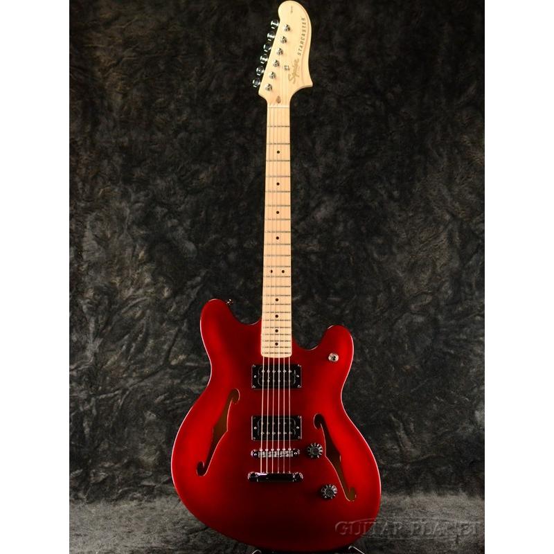 Squier Affinity Starcaster Red カスタマイズ品 Fender（フェンダー） Squier Affinity Starcaster -Candy Apple Red