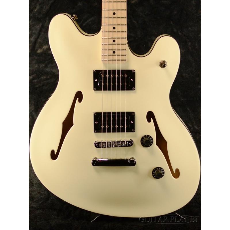 Squier Starcaster ホワイトエレキギター 楽天市場】Squier Affinity Starcaster -Olympic White / Maple