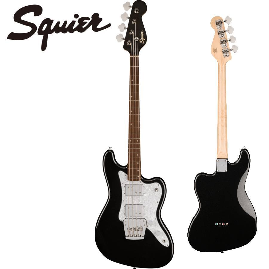 Squier Paranormal Rascal Bass HH -Metallic Black- 《ベース