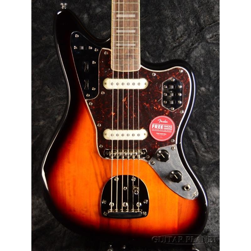 【10678】 Squier by Fender jaguar サンバースト Amazon | Squier by Fender エレキギター Classic Vibe '70s