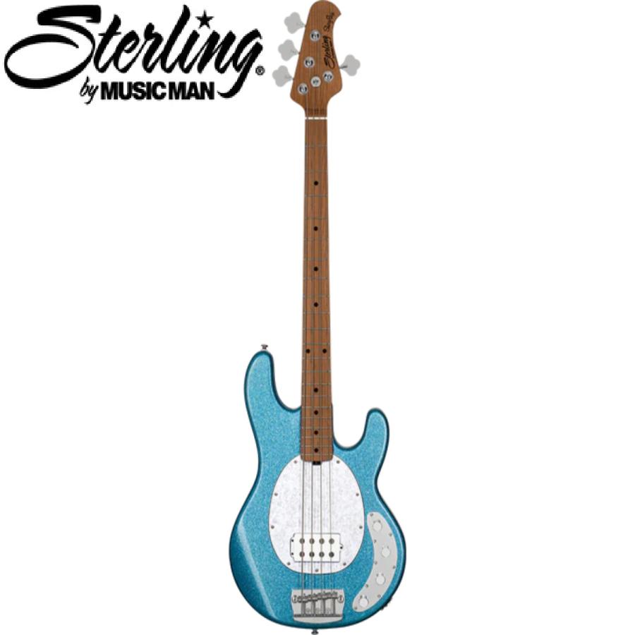 Sterling by MUSIC MAN / RAY34 BLUE SPARKLE 新品《ベース》 : ギター