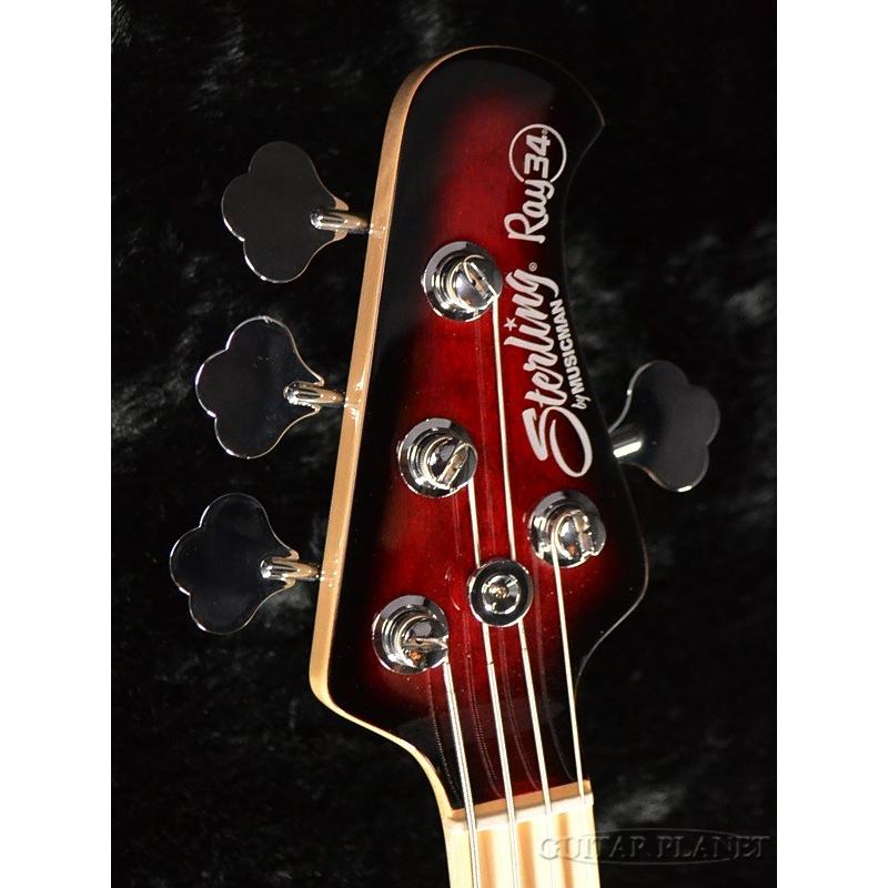 Sterling by MusicMan Ray34 -Ruby Red Burst- 《ベース》 : ギター