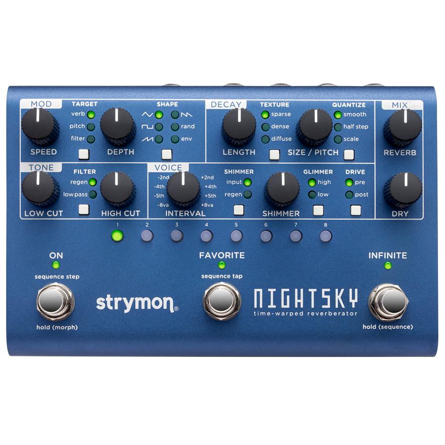 ギター Strymon NIGHTSKY TimeWarped Reverberator strymon NIGHTSKY Time-Warped Reverberator. 《エフェクター