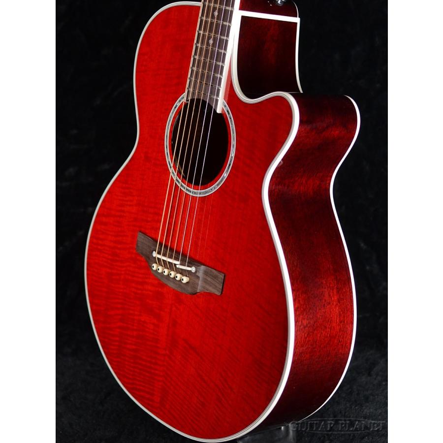 高い素材 当店オリジナルカスタムカラー Takamine 100custom Ptu121c Style See Through Trance Red タカミネ 赤 レッド Electric Acoustic Guitar エレクトリックアコースティックギター エレアコ 人気絶頂 Kweli Shop