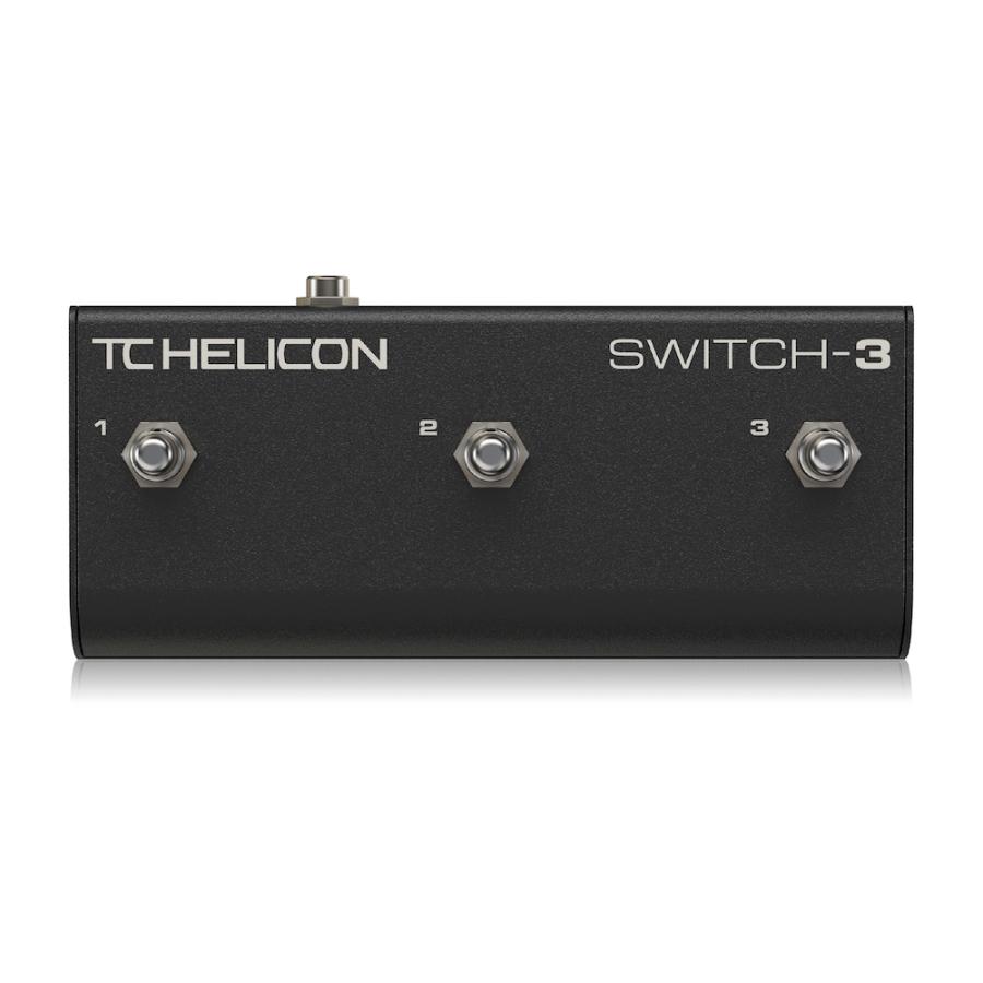 TC HELICON Switch3 フットスイッチ TC-Helicon Switch-3 3 Button Footswitch | Sweetwater