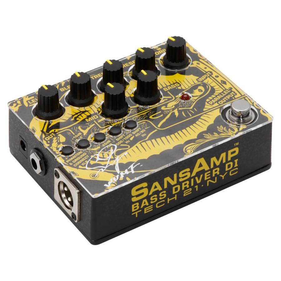 TECH21 SANS AMP Jモデル 即納可能】 Tech 21 《「J」シグネチャーモデル》 BASS DRIVER DI-J
