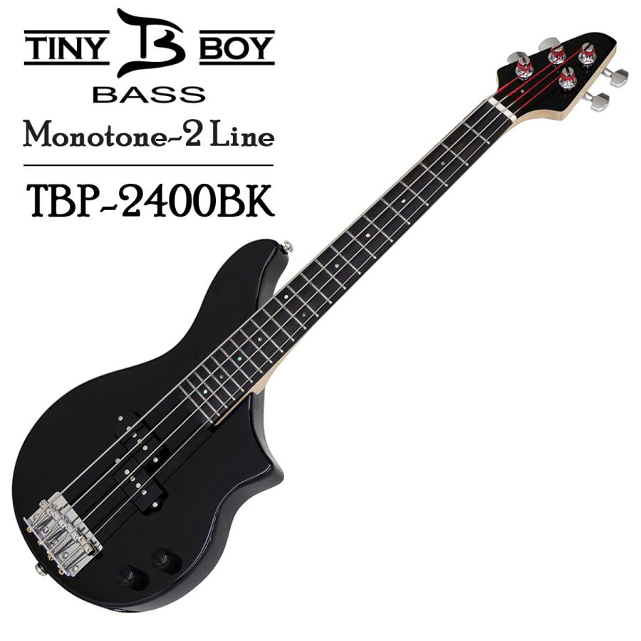 TINY BOY Monotone-2 Line TBP-2400BK《ベース》 : ギター