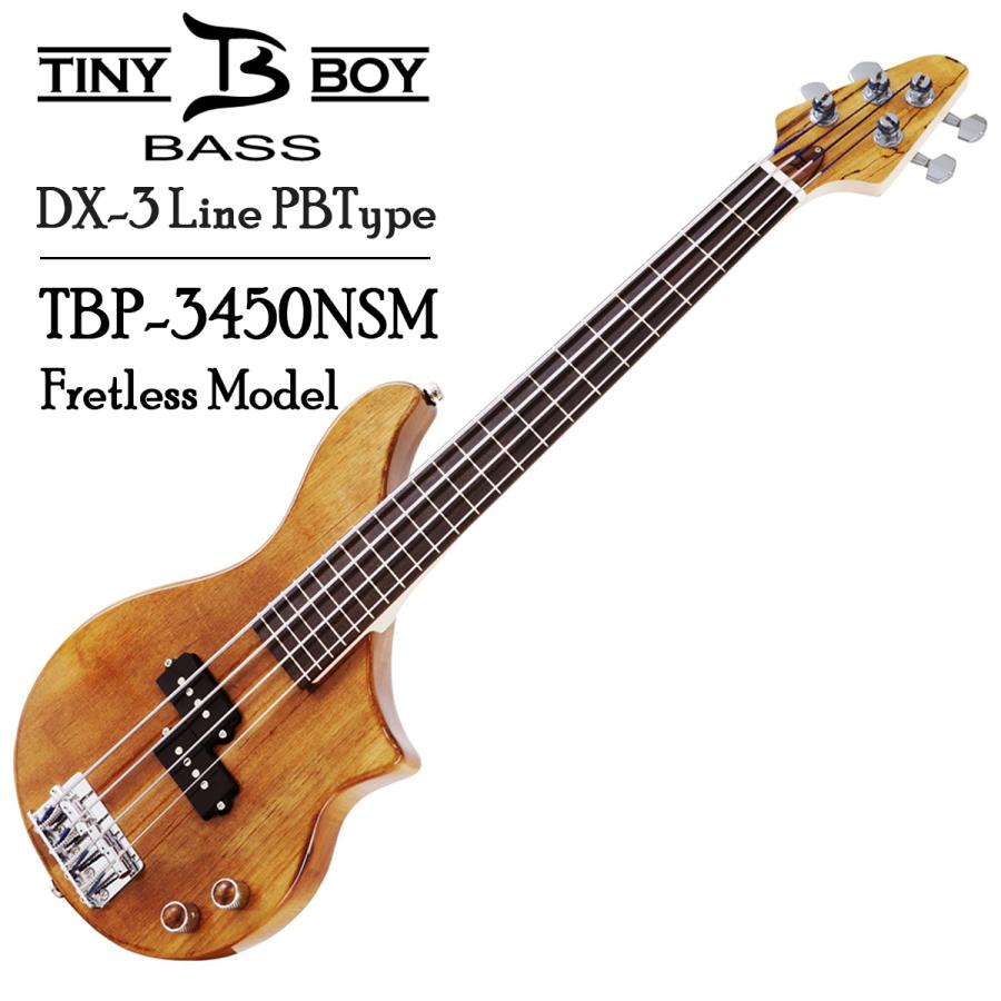 TINY BOY DX-3 Line TBP-3450NSM ~Fretless Model~《ベース》 : ギター
