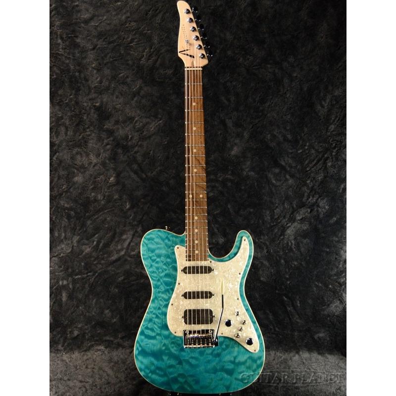 TOM ANDERSON Drop Mongrel -Bora Bora Blue with Binding-《エレキギター》｜guitarplanet