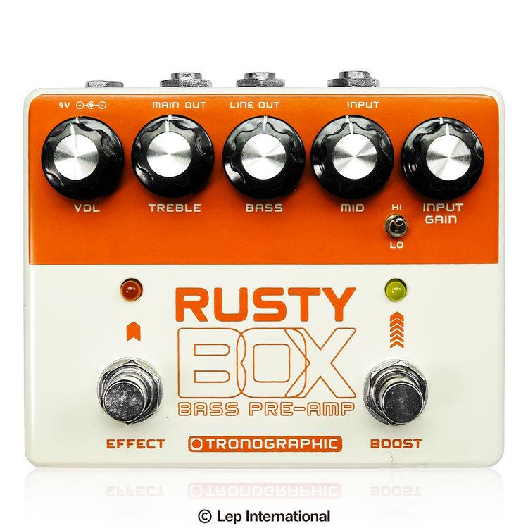Tronographic Rusty Box ベースプリアンプ TronographicRusty Box Japan Edition《ベース用プリアンプ