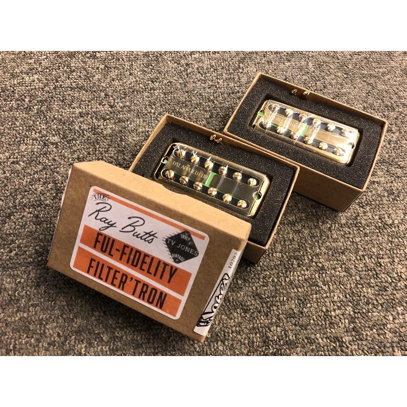 TV JONES Ray Butts Ful-Fidelity Filter'Tron Gold Set 新品