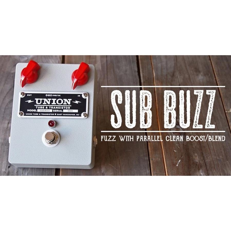ギター Union Tube & Transistor Sub Buzz UNION Tube & Transistor Sub Buzz《ベース用ファズ/ブースター