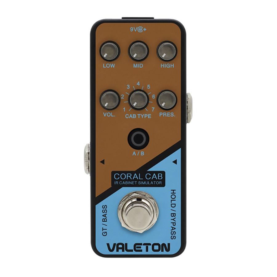 VALETON CORAL CAB キャビネットシミュレーター VALETON CORAL CAB キャビネットシミュレーター 《エフェクター