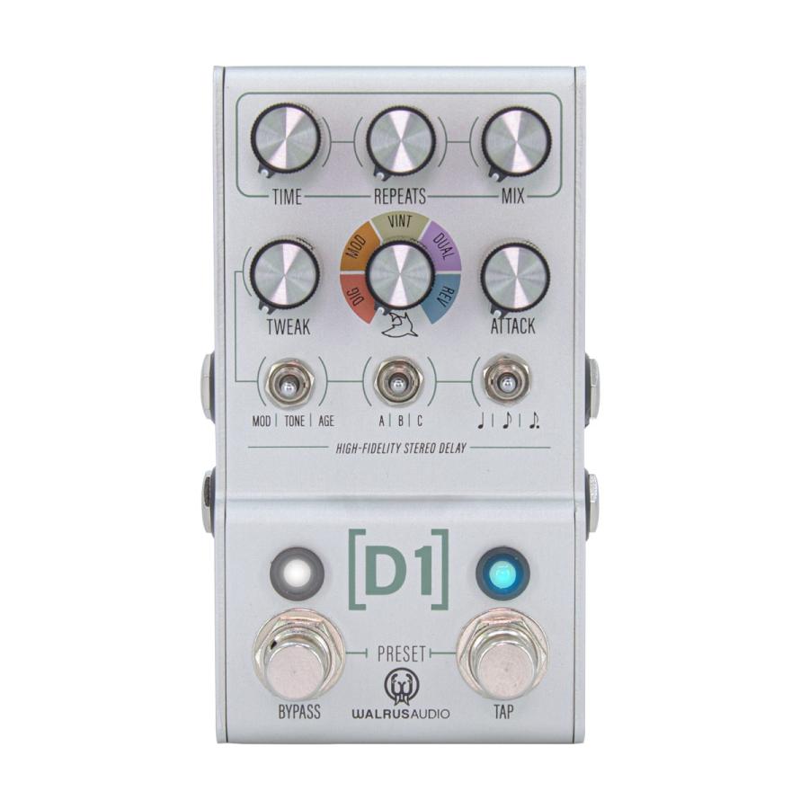 オンラインストア公式 Walrus Audio Mako Series D1 V2 High Fidelity Delay ディレイ エフェクター 売り値 Ssl Daikyogo Or Jp