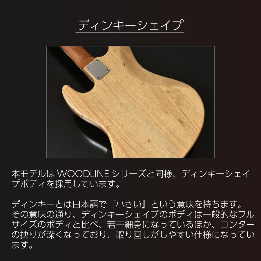 Bacchus Wl4 Ash33 Rsm ジャズべタイプ M ベース 初心者12点セット