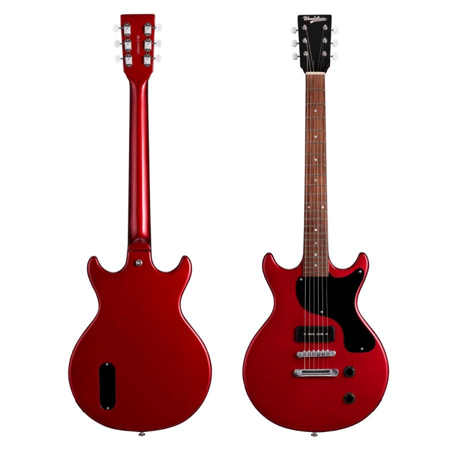 Woodstics Guitars WS-SR-Jr -Candy Apple Red- Produced by Ken Yokoyama │ キャンディアップルレッド《エレキギター》｜guitarplanet