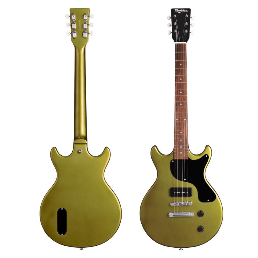 Woodstics Guitars WS-SR-Jr -Citron Green- Produced by Ken Yokoyama │ シトロングリーン《エレキギター》｜guitarplanet