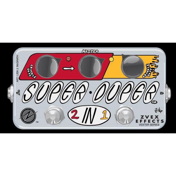 ZVEX SUPER DUPER 2 IN 1 エフェクター ZVEX SUPER DUPER 2 IN 1 エフェクター