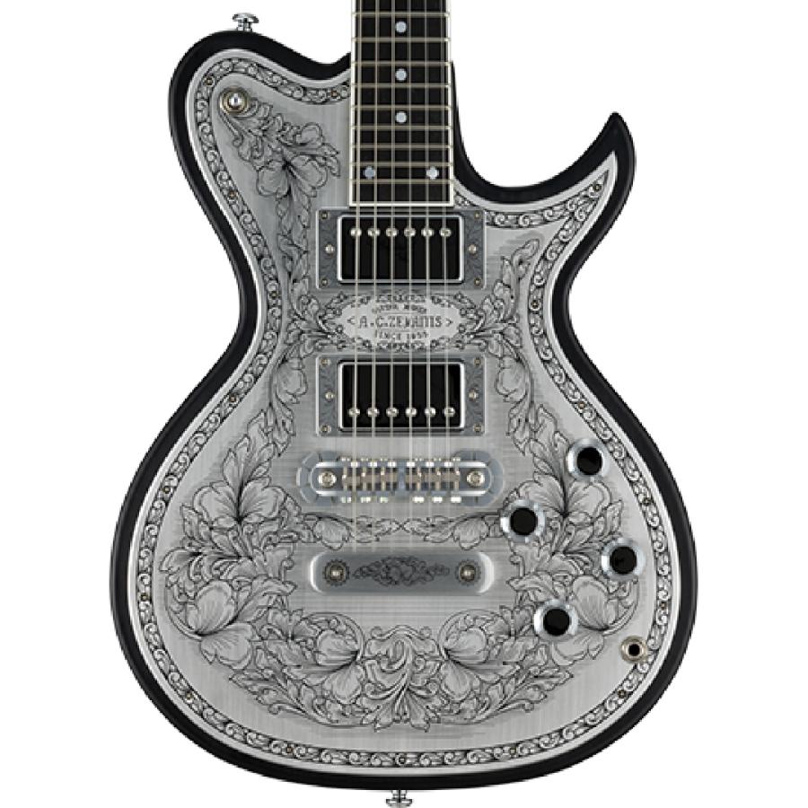 ZEMAITIS / METAL FRONT MFG-AC-24 DUO Black【Made in Japan】新品