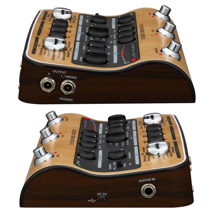 ズーム ZOOM AC-3 Acoustic Creator | アコギ用プリアンプ ズーム ZOOM AC-3 Acoustic Creator | アコギ用プリアンプ