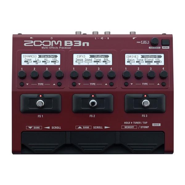 ZOOM B3n マルチエフェクター 純正アダプター付属