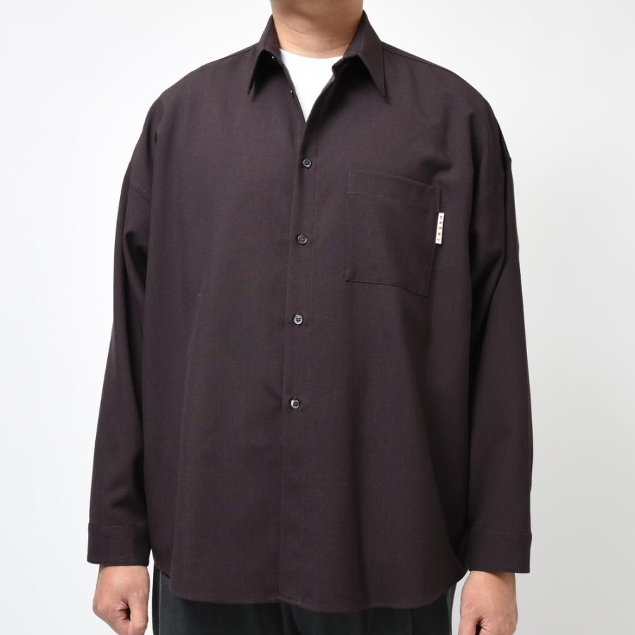 MARNI(マルニ)ウールトロピカルシャツ CUMU0061A1 TW839 MARNI(マルニ)ウールトロピカルシャツ CUMU0061A1 TW839