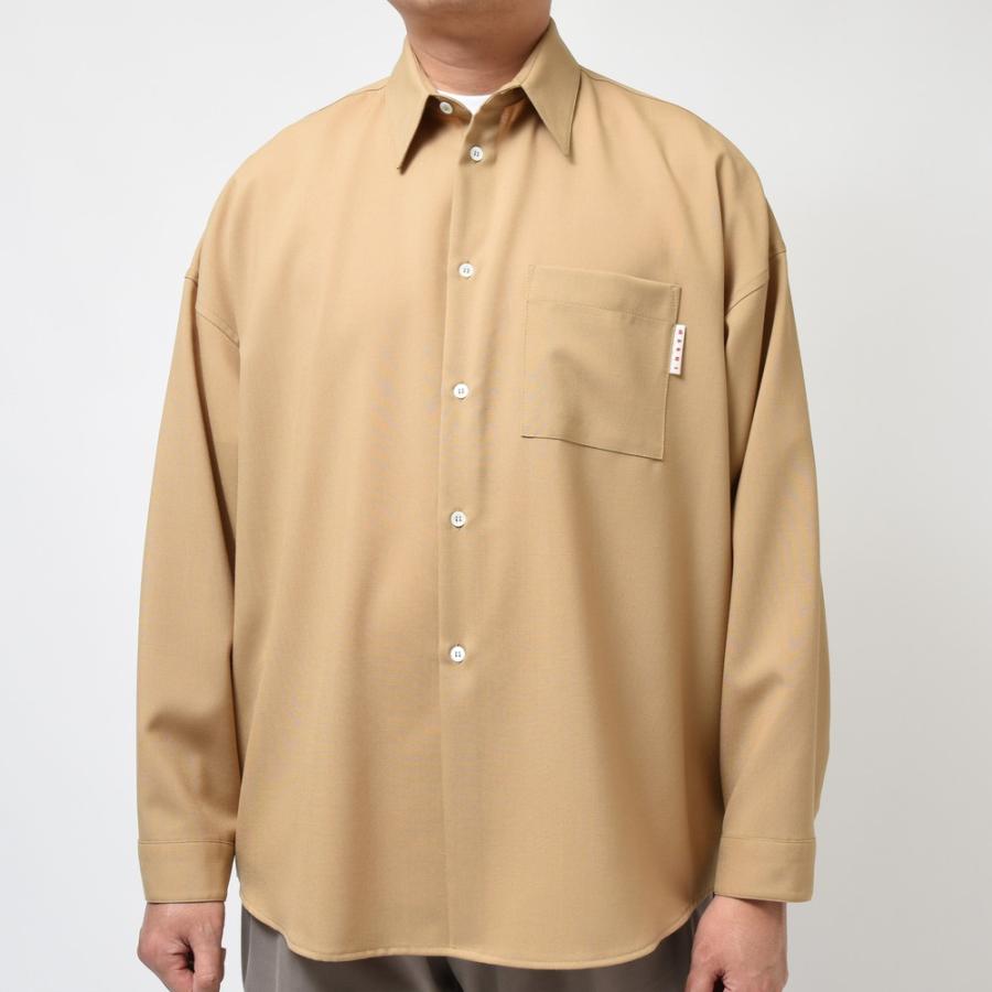 MARNI(マルニ)ウールトロピカルシャツ CUMU0061A1 TW839 MARNI(マルニ)ウールトロピカルシャツ CUMU0061A1 TW839