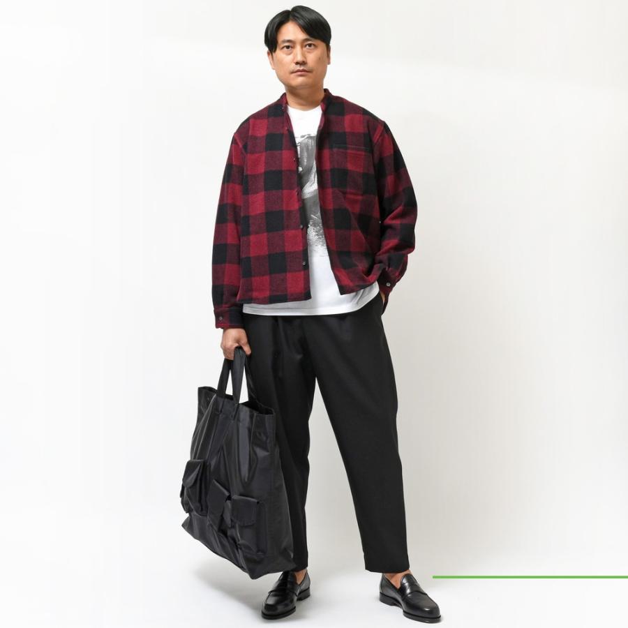 moncao（モンサオ）ウールポリエステルバッファローチェックバンド