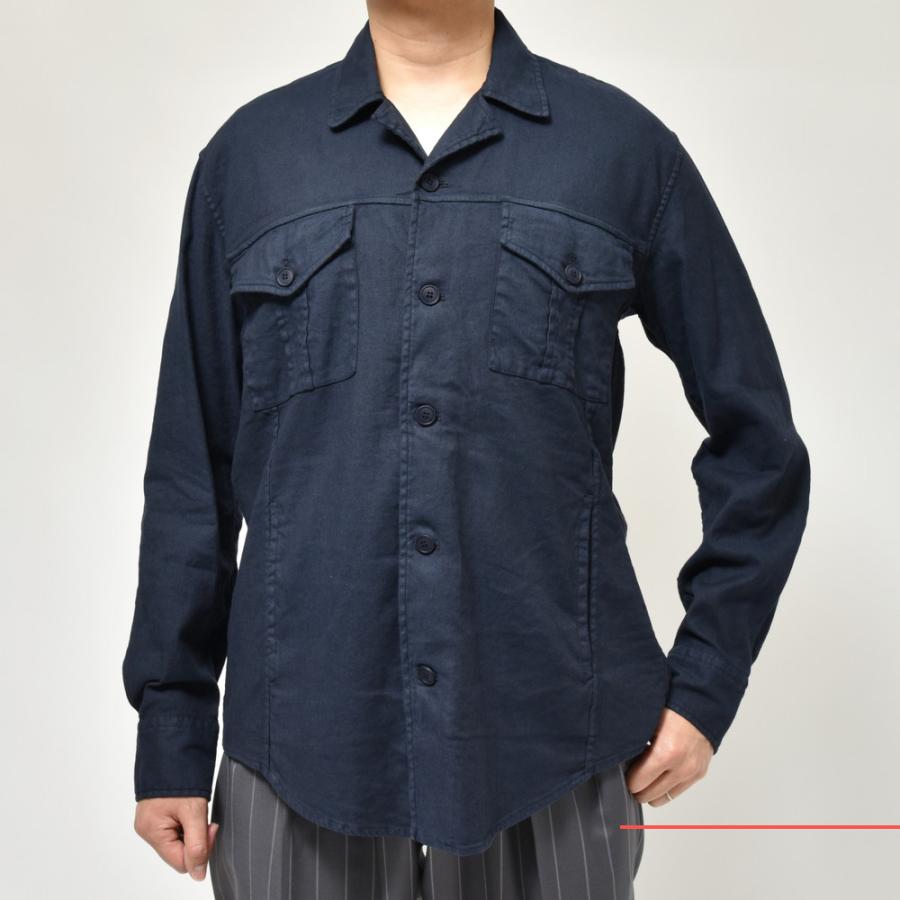 SALE40％】BAGUTTA（バグッタ）ストレッチリネンコットンギャバジンCPO 