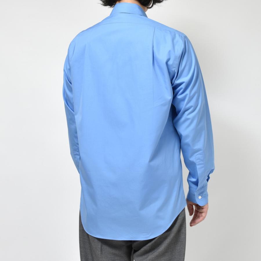 garoh（ガロウ）shirts01 コットンポプリン レギュラーカラーシャツ 