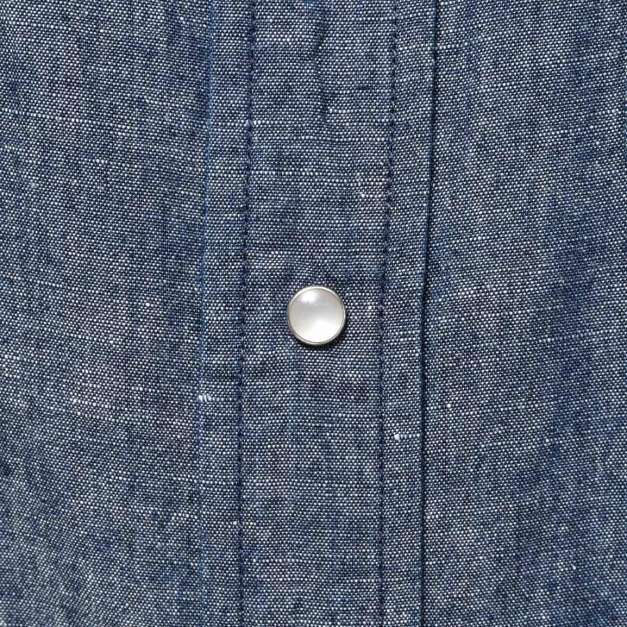 MILA SCHON MILANO（ミラ ショーン ミラノ）コットンリネンシャンブレ―ウエスタンシャツ 860741 11045001052 |  | 12