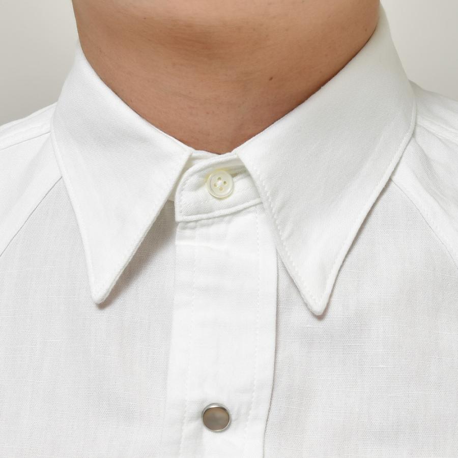 MILA SCHON MILANO（ミラ ショーン ミラノ）コットンリネンシャンブレ―ウエスタンシャツ 860741 11045001052 |  | 03