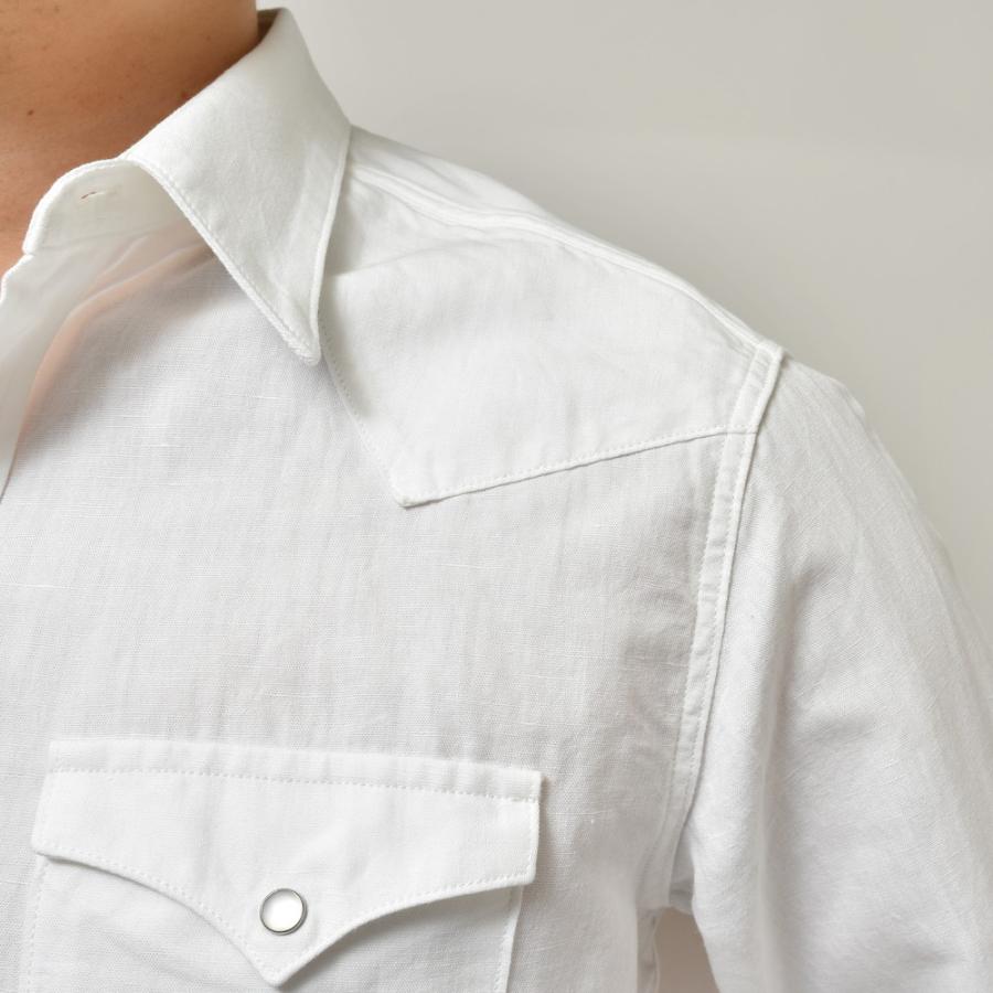 MILA SCHON MILANO（ミラ ショーン ミラノ）コットンリネンシャンブレ―ウエスタンシャツ 860741 11045001052 |  | 04