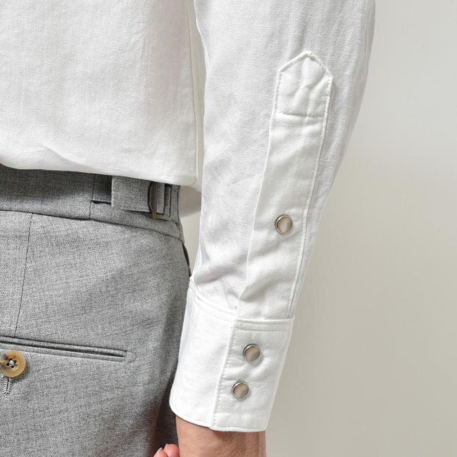 MILA SCHON MILANO（ミラ ショーン ミラノ）コットンリネンシャンブレ―ウエスタンシャツ 860741 11045001052 |  | 05