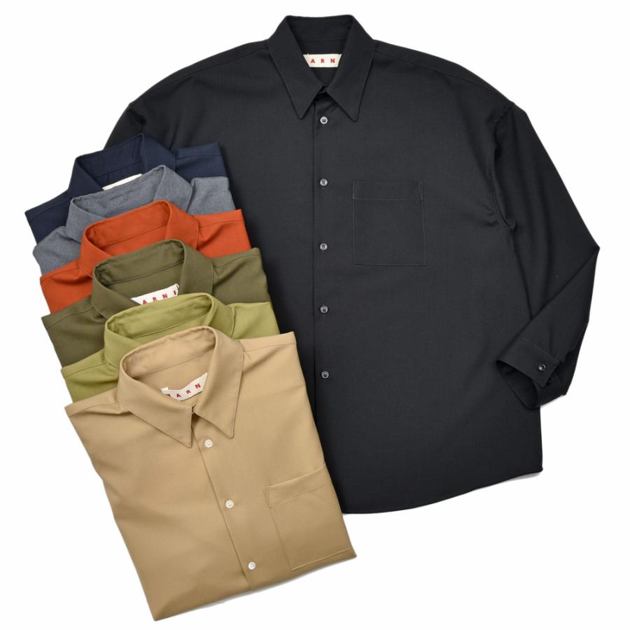 MARNI（マルニ）ウールトロピカルシャツ CUMU0061X3 TW839 11052401138