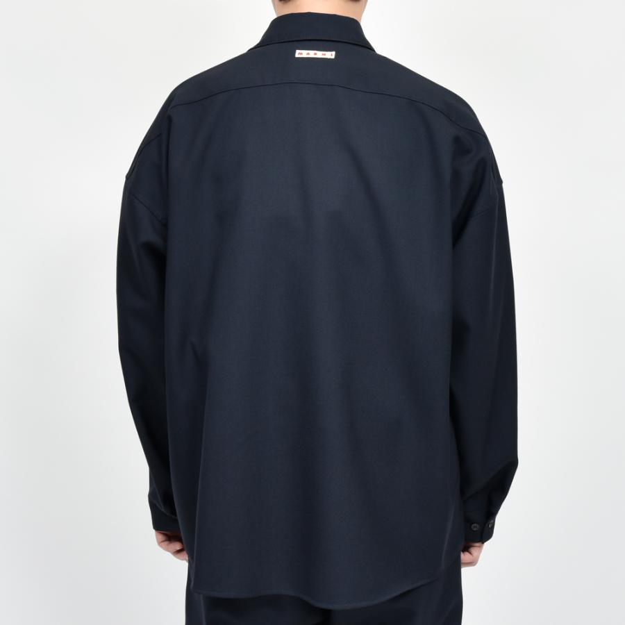 MARNI（マルニ）ウールトロピカルシャツ CUMU0061X3 TW839 11052401138の画像
