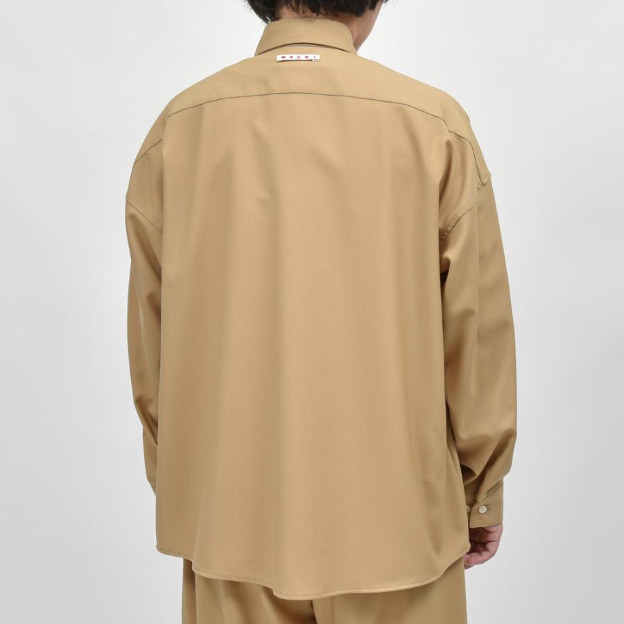 MARNI（マルニ）ウールトロピカルシャツ CUMU0061X3 TW839 11052401138の画像