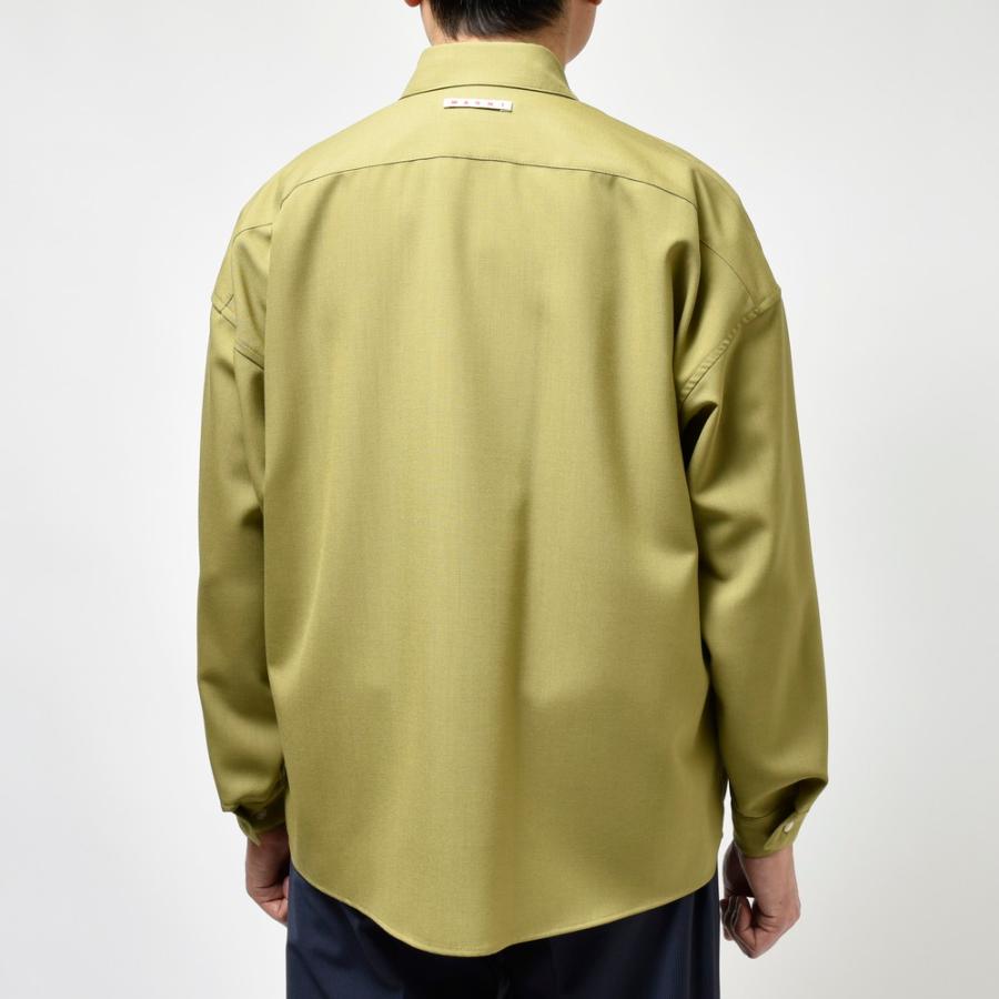 MARNI（マルニ）ウールトロピカルシャツ CUMU0061X3 TW839 11052401138の画像