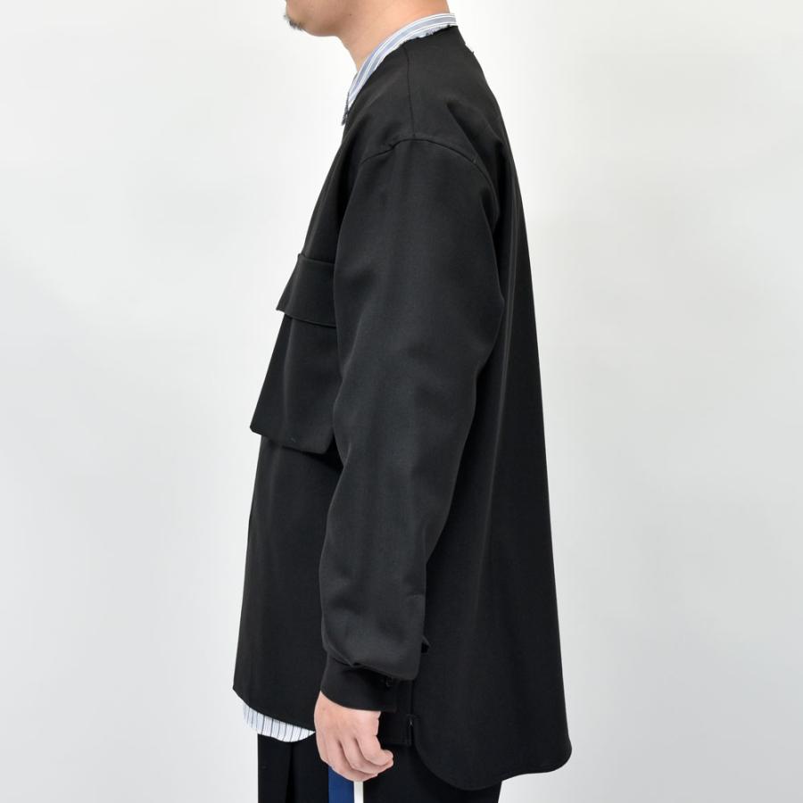 MARNI（マルニ）ウールトロピカルノーカラーシャツ CUMU0369A1 TW839 11052402138の画像