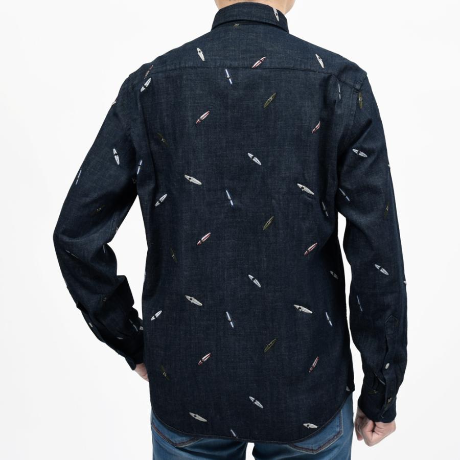 JACOB COHEN（ヤコブコーエン）Sports Collection ウォッシュドコットンデニムシャツ 226-31402 11055001052の画像