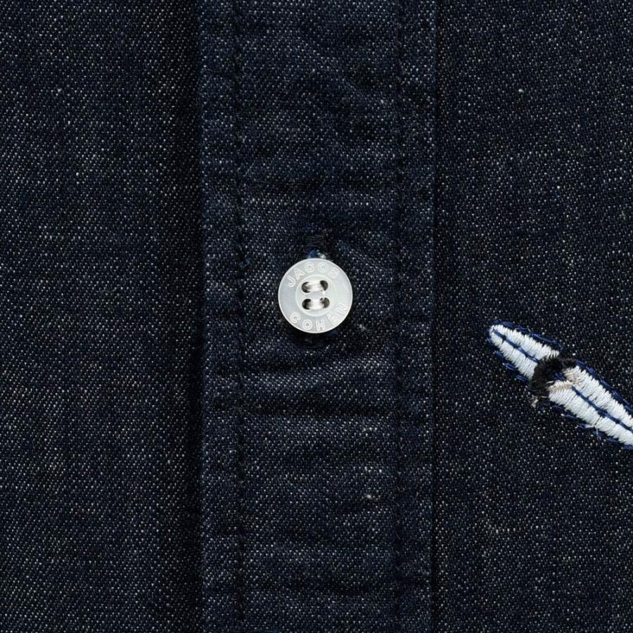 JACOB COHEN（ヤコブコーエン）Sports Collection ウォッシュドコットンデニムシャツ 226-31402 11055001052の画像