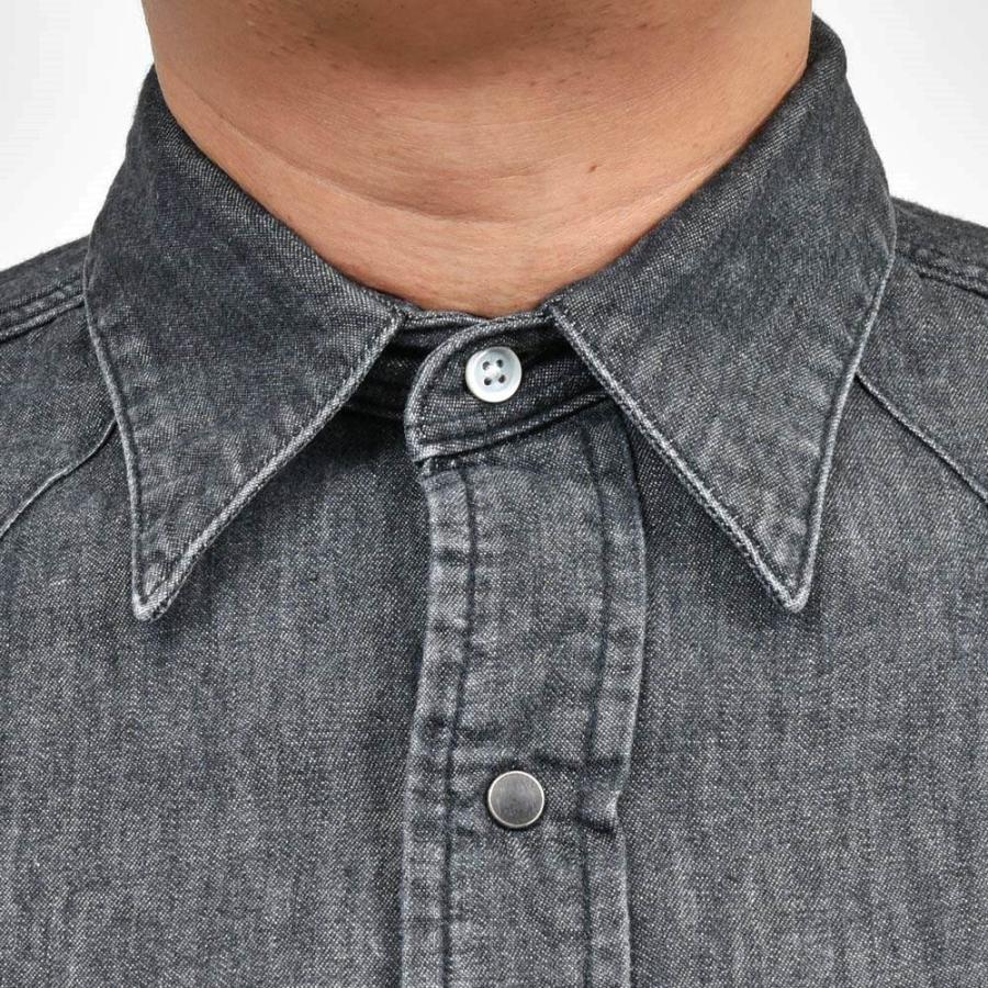 MILA SCHON MILANO（ミラ ショーン ミラノ）コットンデニムウエスタンシャツ 260741 11055002052 |  | 03