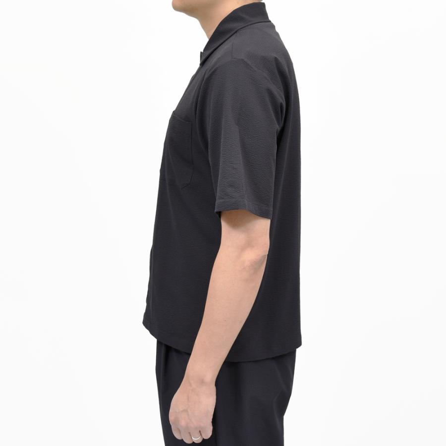 HERNO（ヘルノ）テックシアサッカーS/Sシャツ CM00012U-12684 11061600132の画像