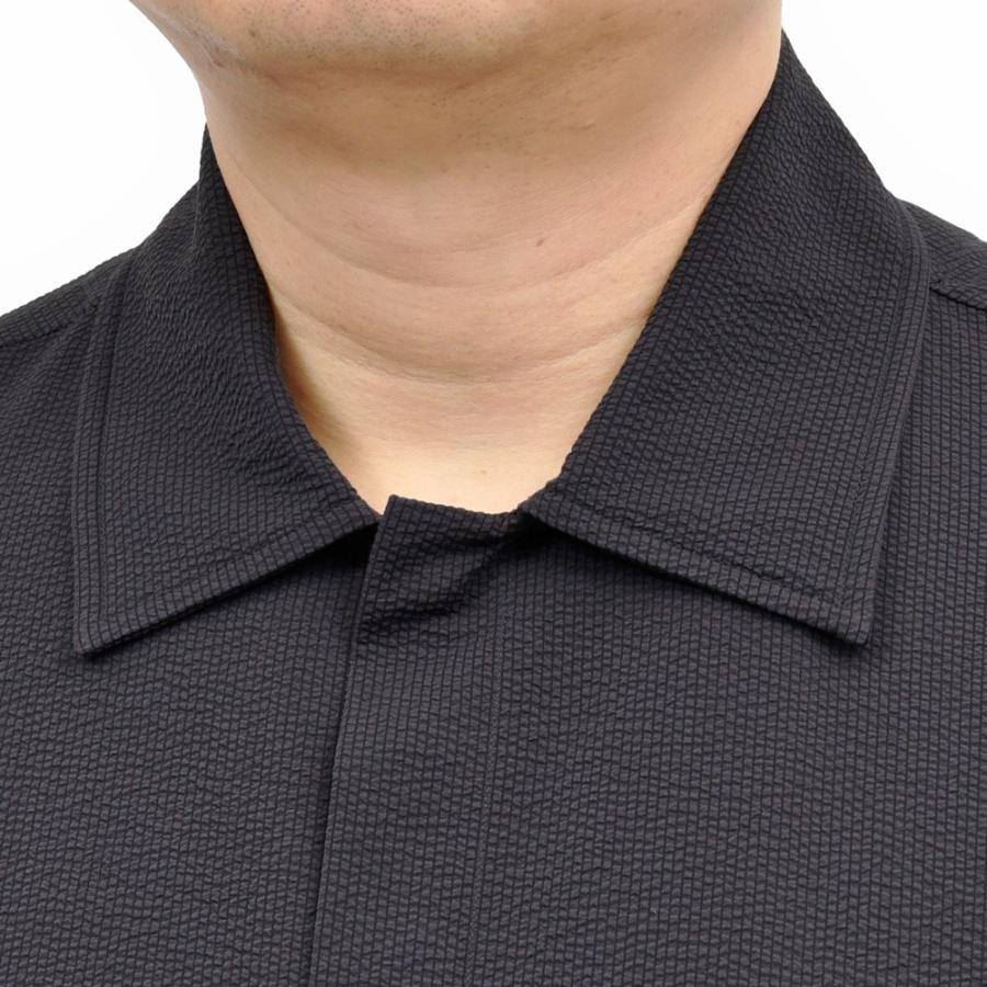 HERNO（ヘルノ）テックシアサッカーS/Sシャツ CM00012U-12684 11061600132の画像
