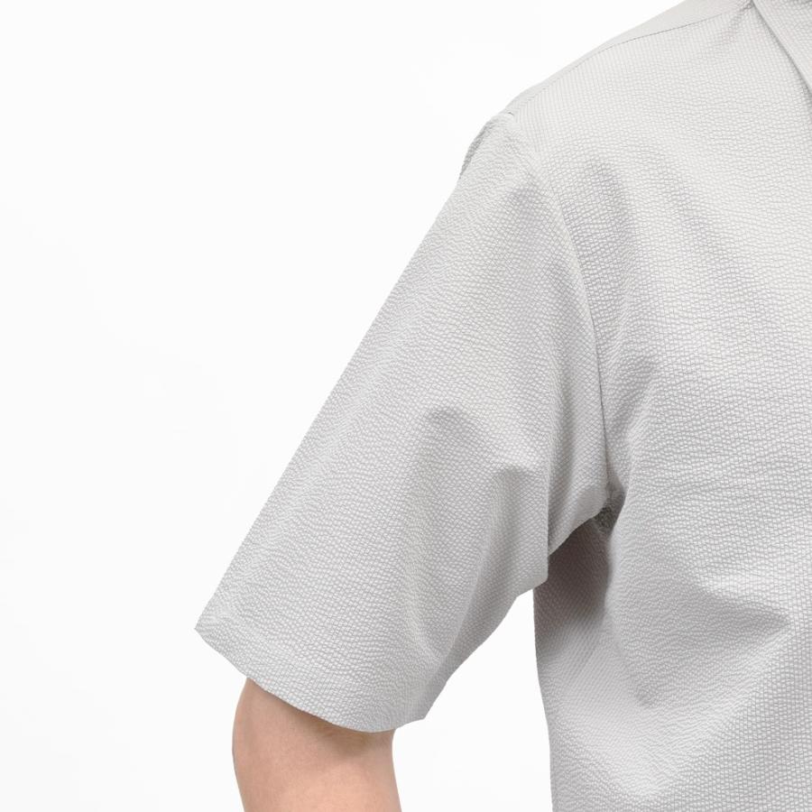 HERNO（ヘルノ）テックシアサッカーS/Sシャツ CM00012U-12684 11061600132の画像