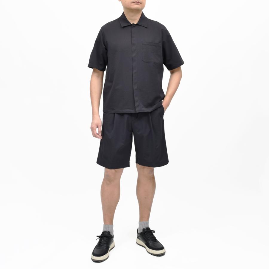 HERNO（ヘルノ）テックシアサッカーS/Sシャツ CM00012U-12684 11061600132の画像