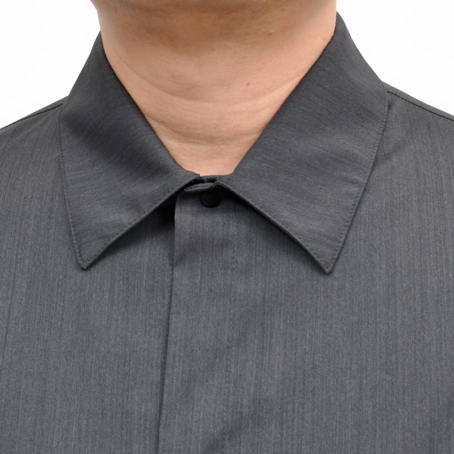 HERNO（ヘルノ）ウォーターレペレントテックウールショートスリーブシャツ CM000024U-33484 11065000132の画像