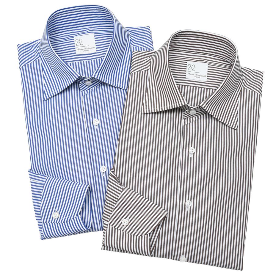 未使用　マリアサンタンジェロ　ワイドカラーシャツ　38-15 Maria Santangelo（マリア サンタンジェロ）リネンソリッドセミワイド