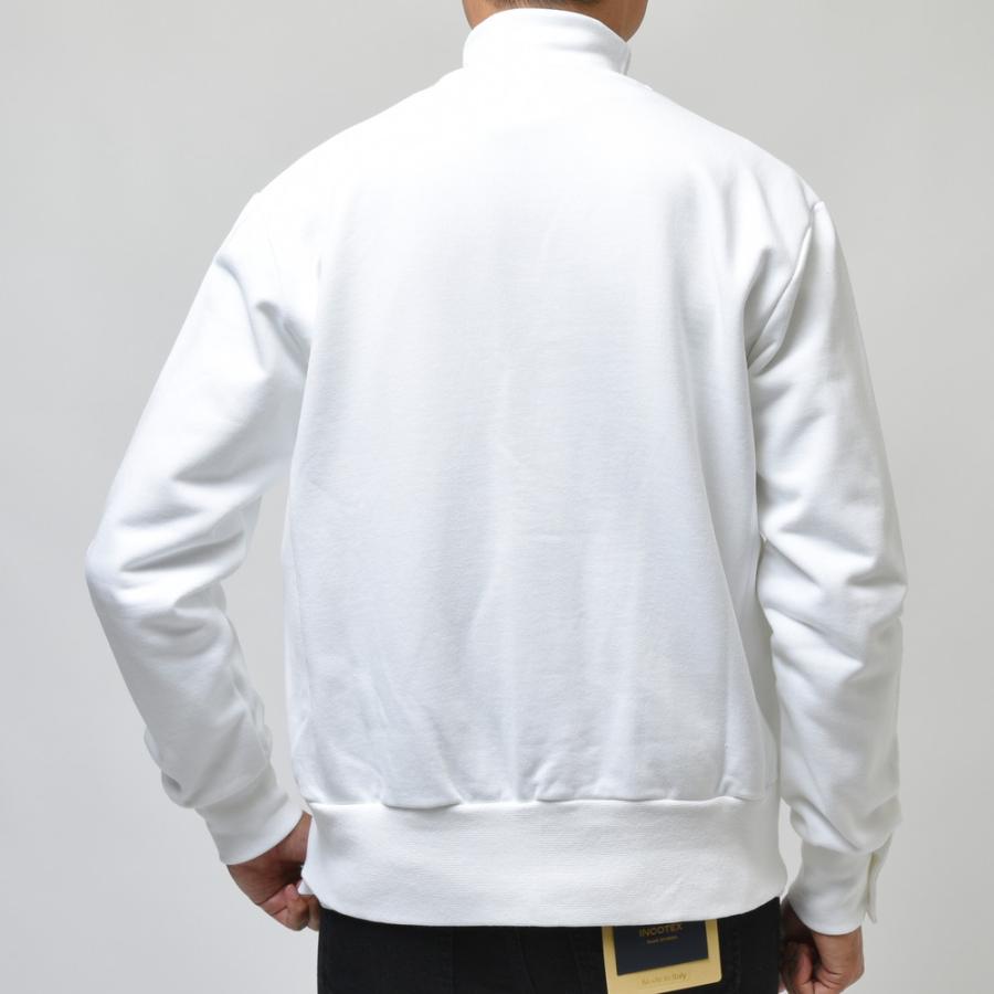 ELACIO（エラシオ）コットンスウェットカーディガン V-NK CARDIGAN